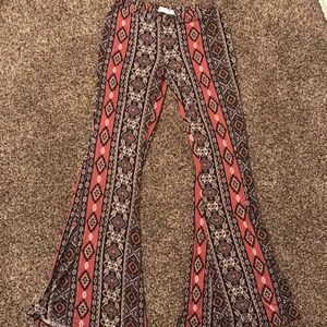 Stretchy flair pants